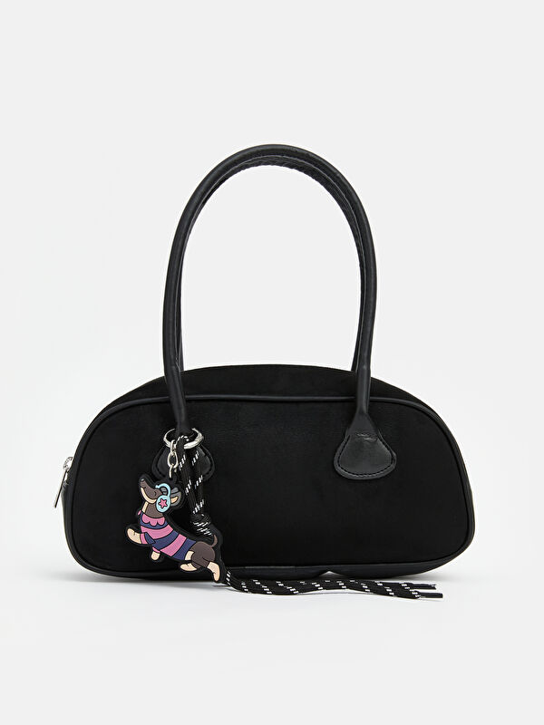 LCW ACCESSORIES Süet Görünümlü Kadın Omuz Çantası