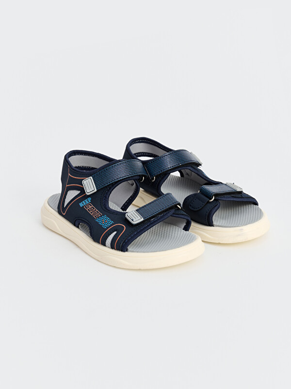 LCW STEPS Baskılı Erkek Çocuk Sandalet