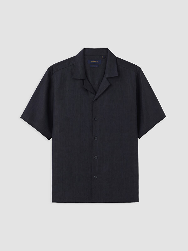 SOUTHBLUE Loose Fit %100 Keten Erkek Gömlek