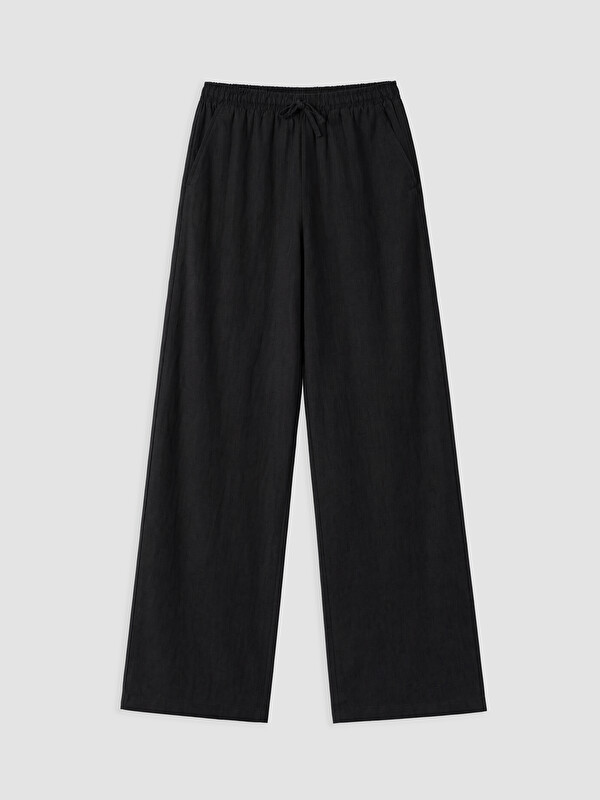 XSIDE Pantalon Noir Femme