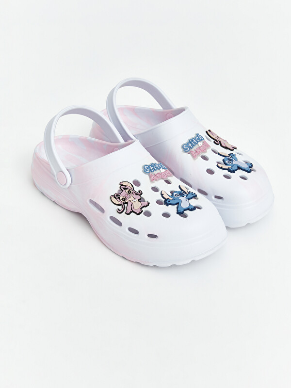 LCW STEPS Lilo & Stitch Baskılı Kız Çocuk Plaj Sandaleti