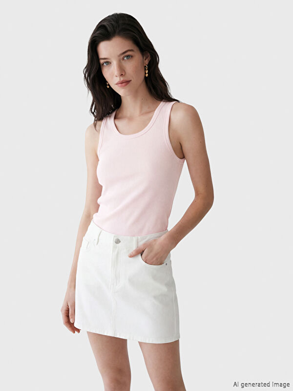 LCW Comfort Crew Neck Women's Tank Top