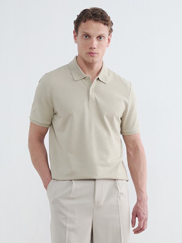 LCW Vision Polo Collar Pique Men's T-Shirt
