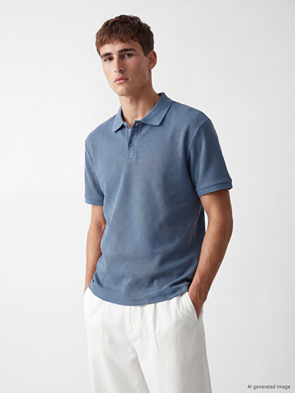 LCW Vision Polo Yaka Erkek Tişört