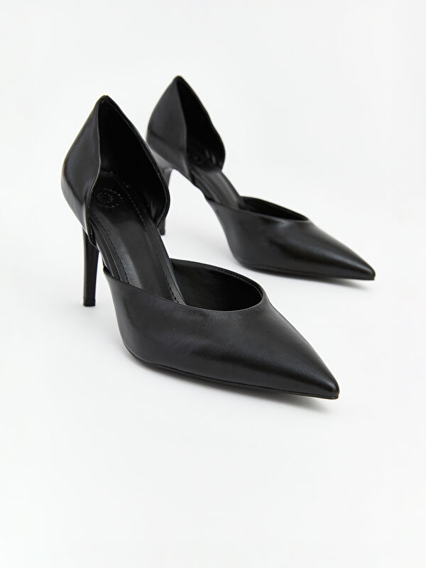 Lcw Steps Kahverengi Lcw Steps Sivri Burun Kadın Topuklu Ayakkabı