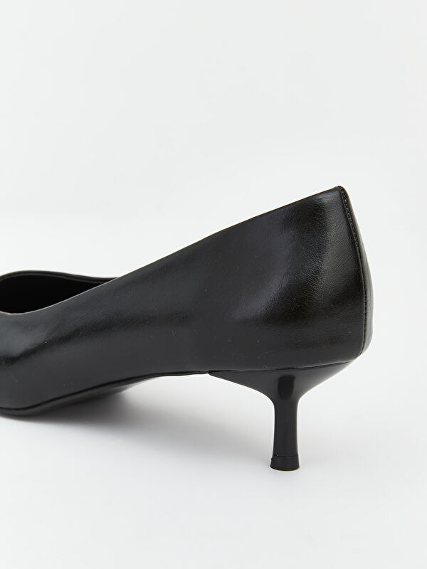 Lcw Steps Siyah Lcw Steps Sivri Burun Kadın Topuklu Ayakkabı