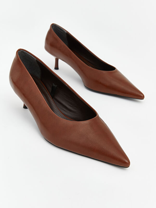 Lcw Steps Siyah Lcw Steps Sivri Burun Kadın Topuklu Ayakkabı