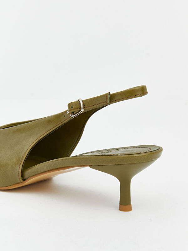 Lcw Steps Bordo Lcw Steps Sivri Burun Kadın Topuklu Ayakkabı