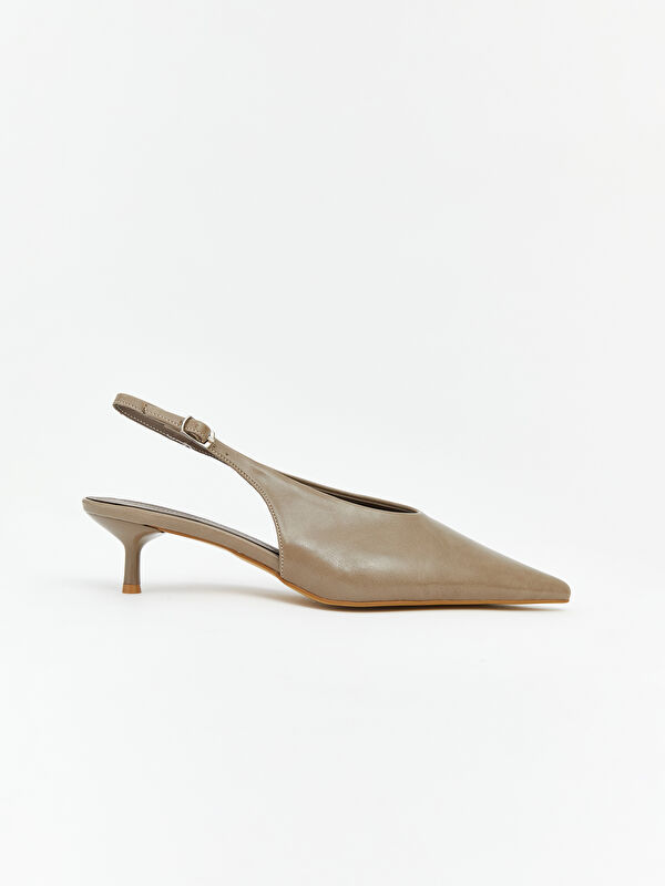 Lcw Steps Bordo Lcw Steps Sivri Burun Kadın Topuklu Ayakkabı