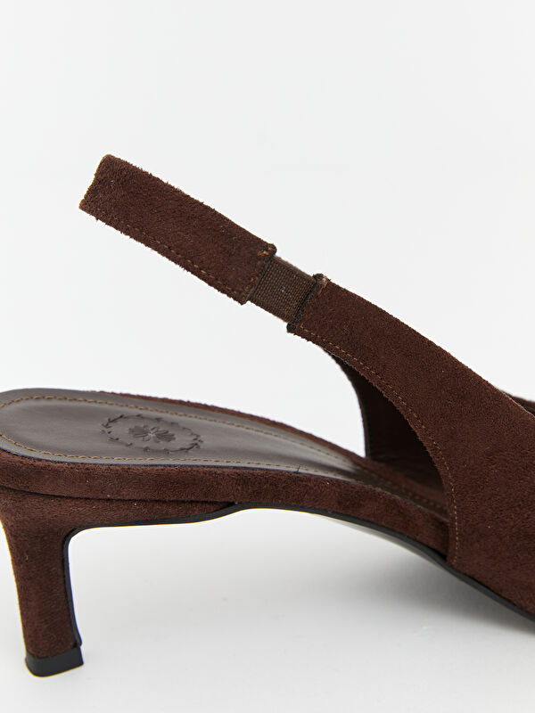 Lcw Steps Kahverengi Lcw Steps Sivri Burun Kadın Topuklu Ayakkabı