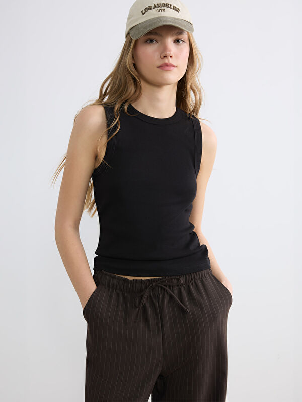 XSIDE Woman BLACK Tank Top