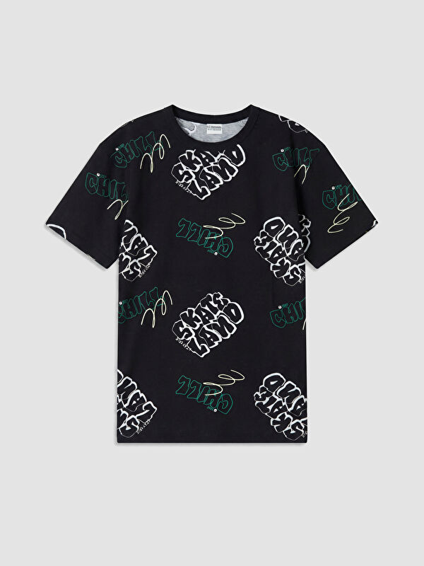 LCW Kids Boy BLACK T-Shirt