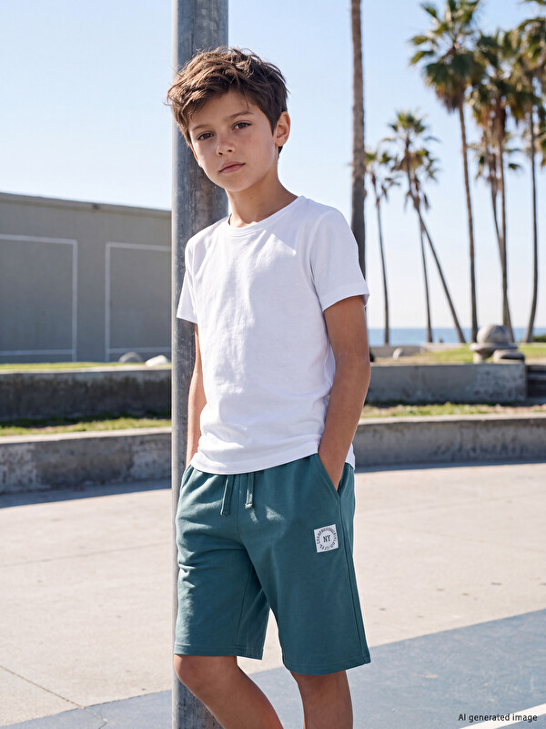 LCW Kids NYC Printed Boys' Jersey Shorts