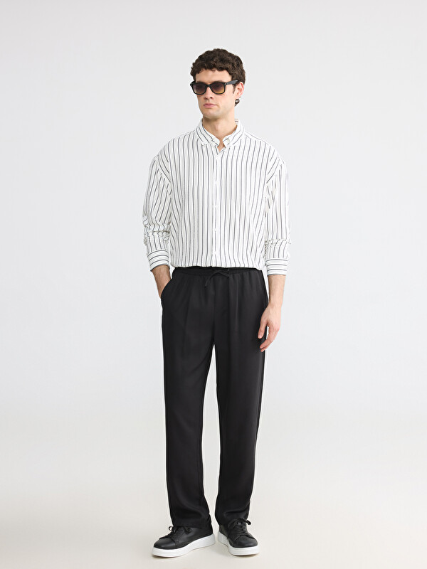 LCW Vision Regular Fit Pleated Men's Trousers