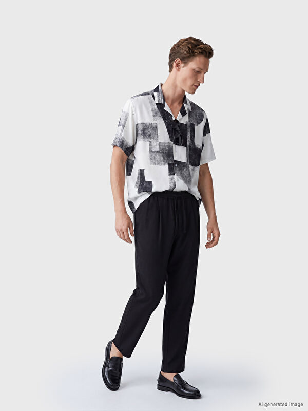 LCW Vision Regular Fit Pileli Erkek Pantolon