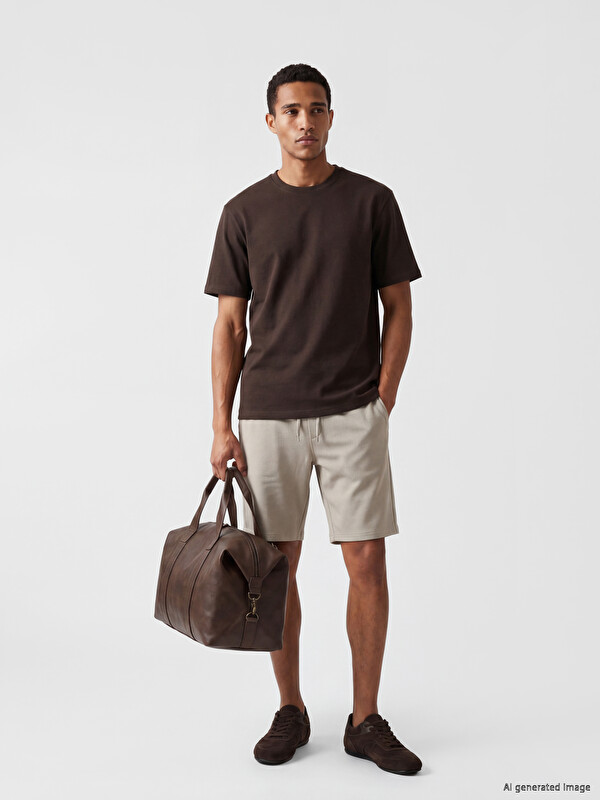 LCW Vision Man Beige Shorts