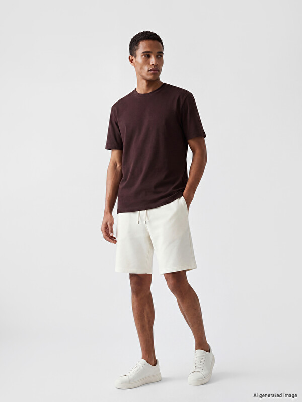 LCW Vision Man White Shorts