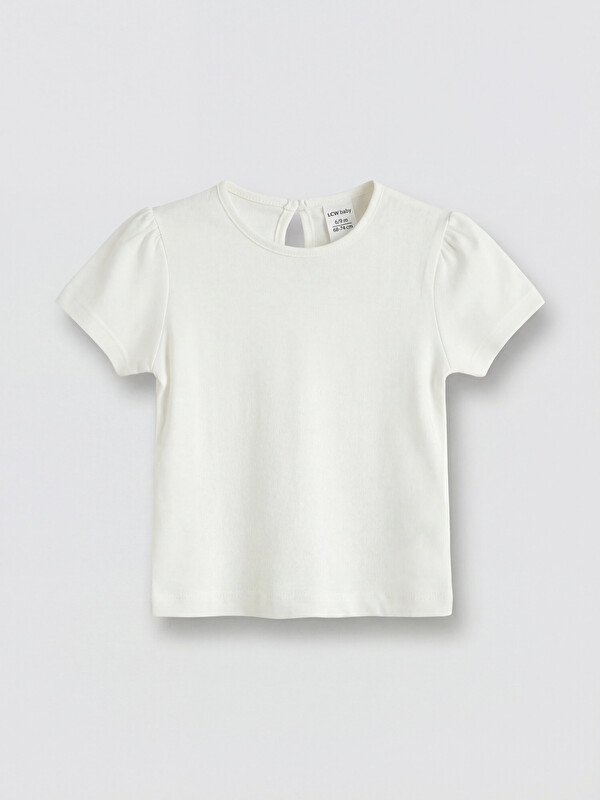 LCW baby Kız Bebek Basic Tişört