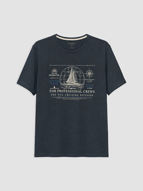 LCWAIKIKI Classic Man Green T-Shirt