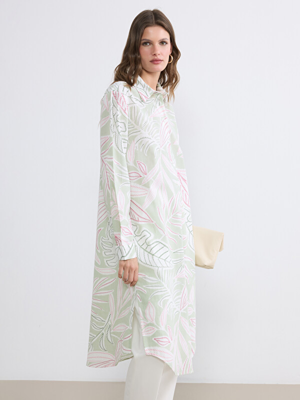 LCW EVERYDAY Patterned Women's Shirt Tunic