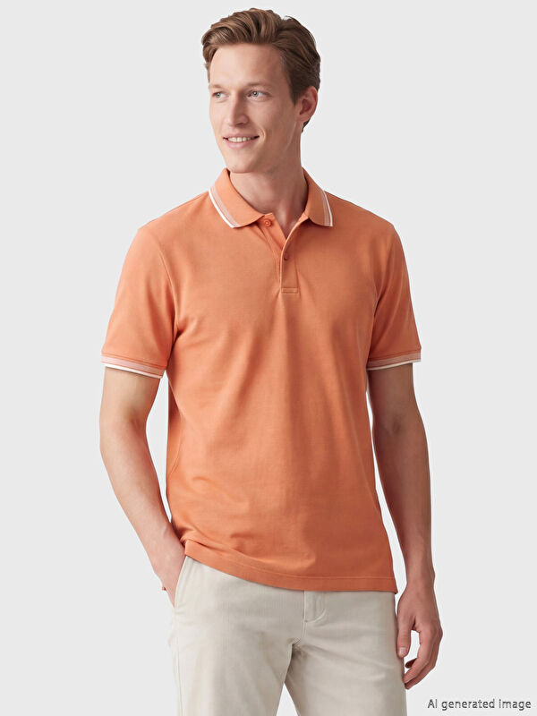SOUTHBLUE Standart Fit Polo Yaka Erkek Tişört