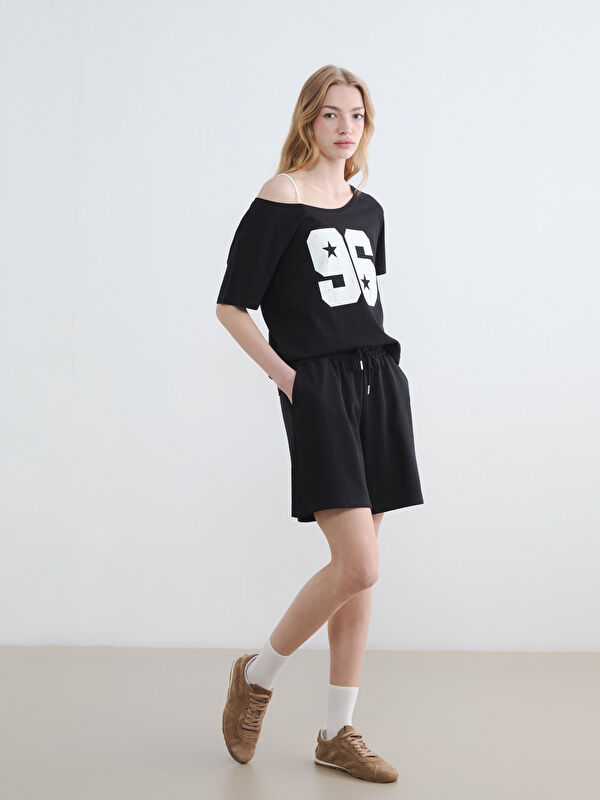 XSIDE Elastic Waist Women's Shorts