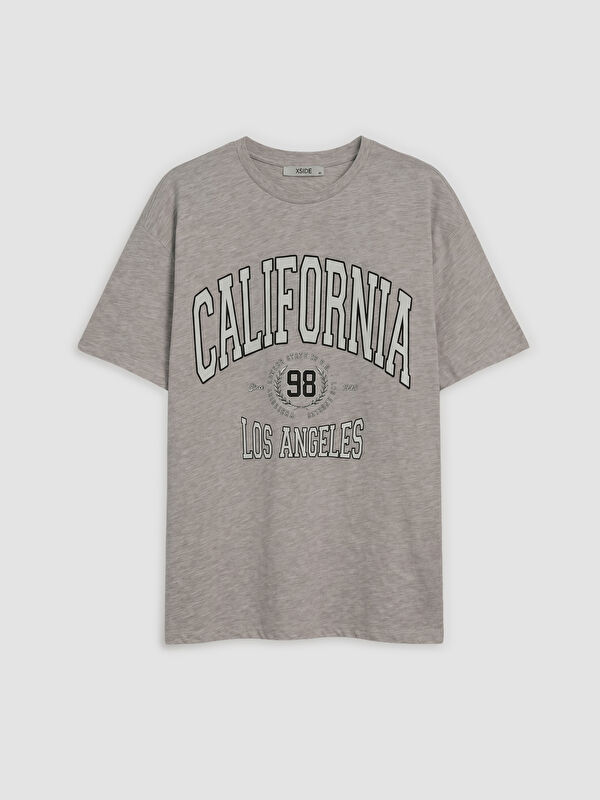 XSIDE Crew Neck California Printed Women's T-Shirt