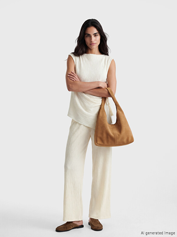 LCW Vision Woman Ecru Sweatpants
