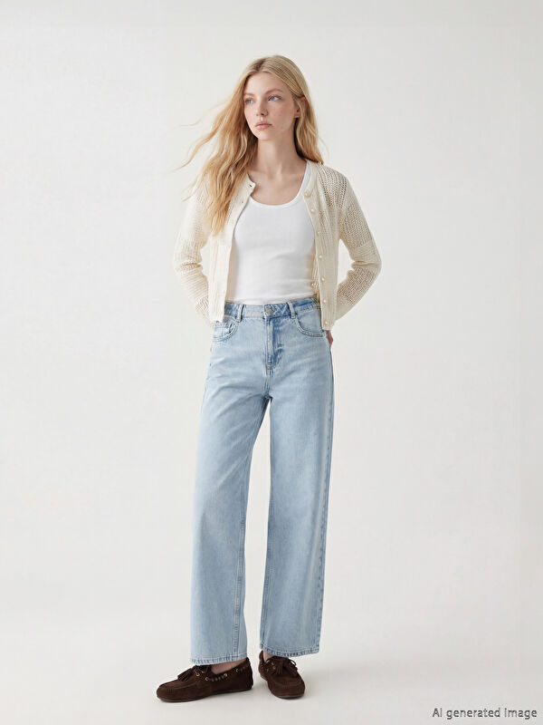 XSIDE Straight Fit Women's Jeans
