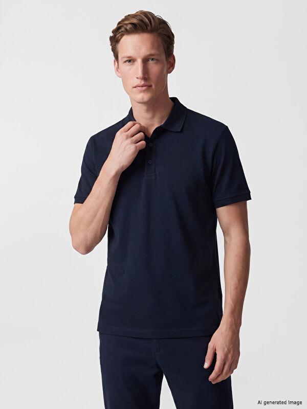 SOUTHBLUE Polo Yaka Pike Erkek Tişört