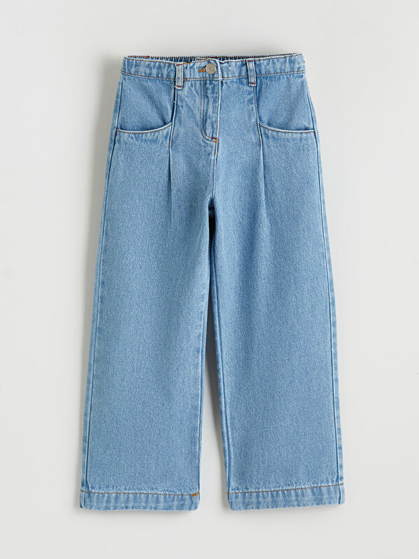 LCW Kids Girls' Elastic Waist Jeans