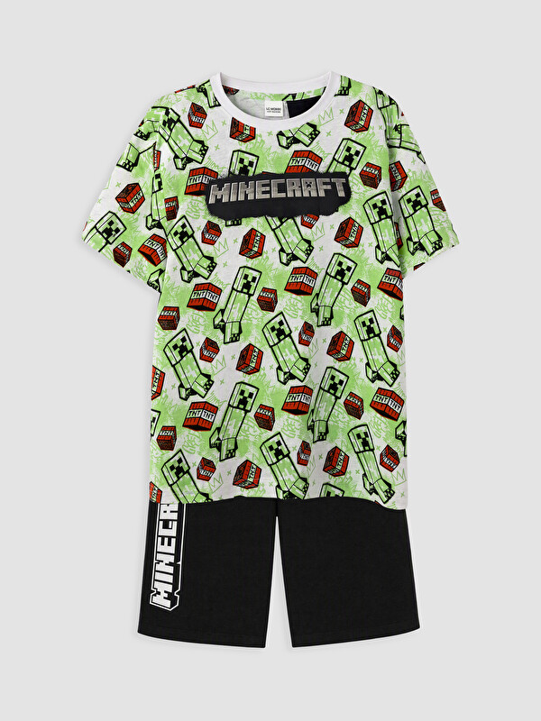 LCW Kids Minecraft Printed Boys' Pyjamas