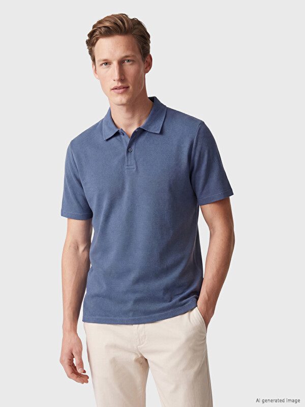 SOUTHBLUE Polo Yaka Pike Erkek Tişört