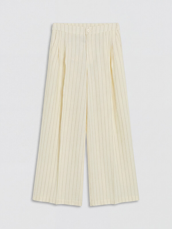 XSIDE Woman Yellow Trousers