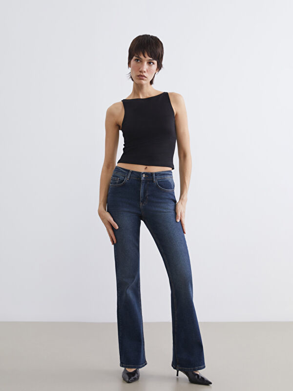 LCW Jeans Flare Kadın Jean Pantolon