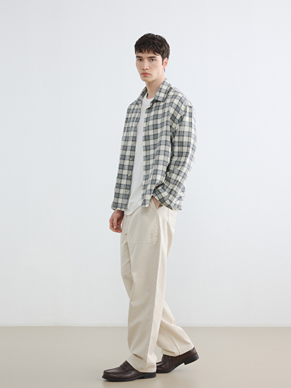 XSIDE Regular Fit Gabardine Men's Trousers