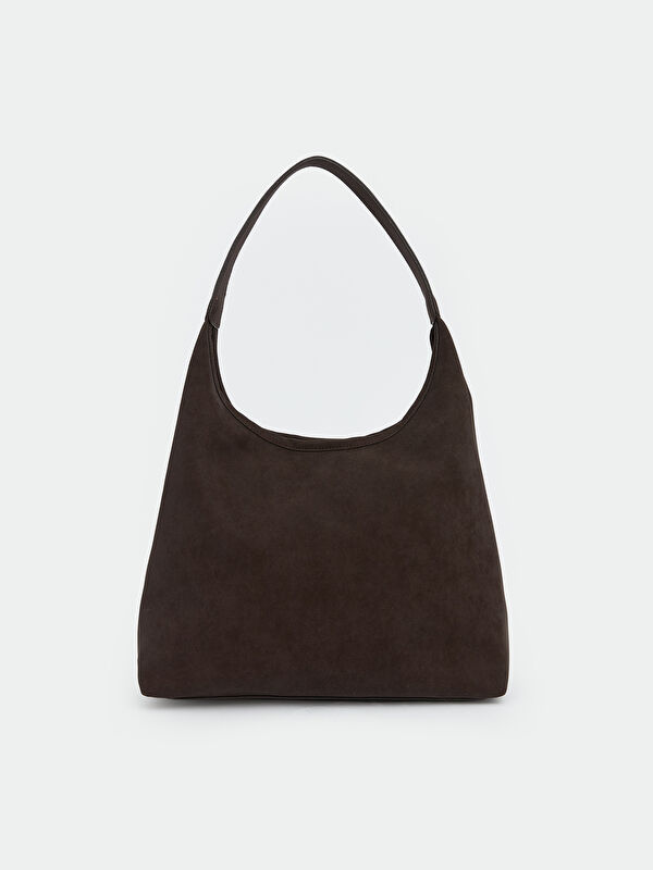 LCW ACCESSORIES Faux Suede Women's Shoulder Bag