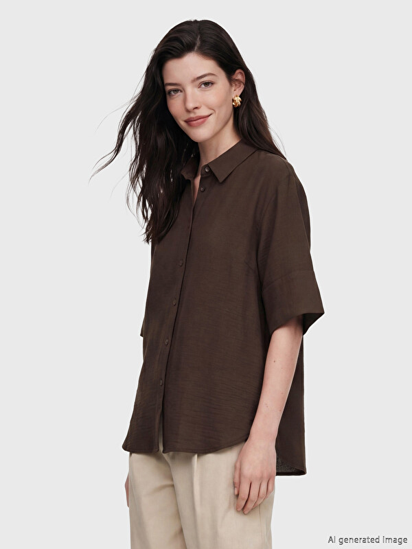 LCW Comfort Oversize Women's Shirt