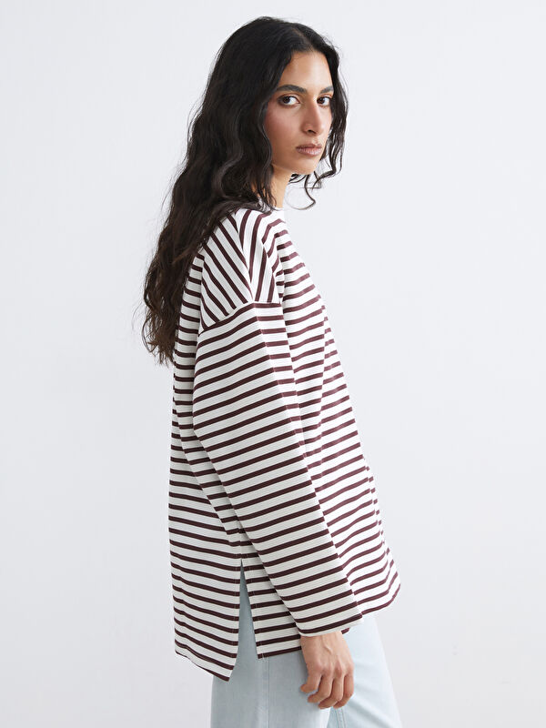 LCW Modest Rahat Kalıp Kadın Sweatshirt Tunik
