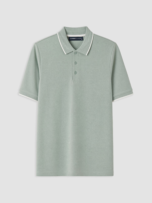 LCWAIKIKI Classic Polo Yaka Pike Erkek Tişört