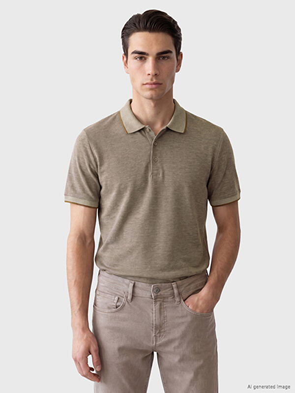 LCWAIKIKI Classic Polo Collar Pique Men's T-Shirt
