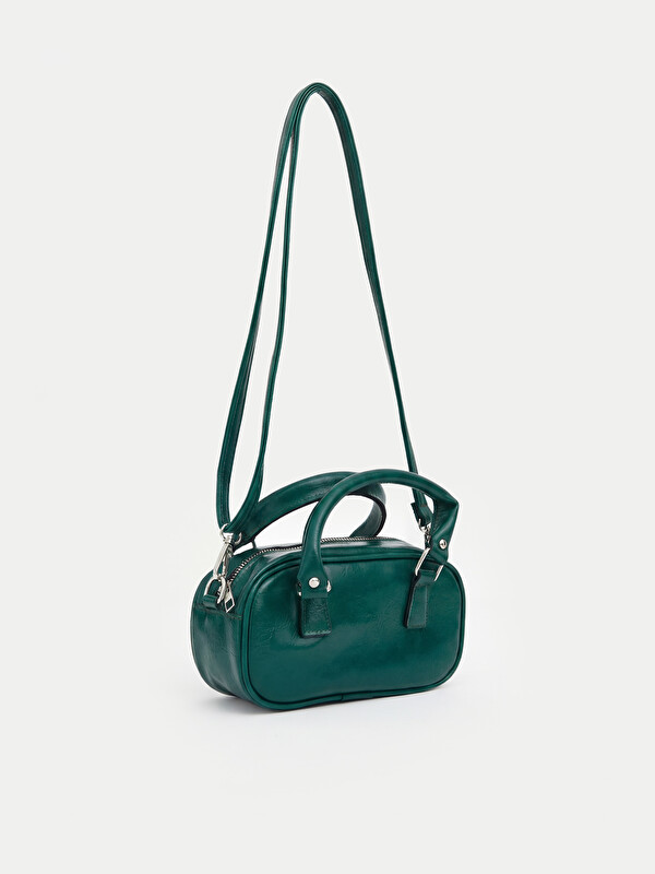 LCW ACCESSORIES Yeşil Deri Görünümlü Kadın Kol Çantası - S6L719Z8