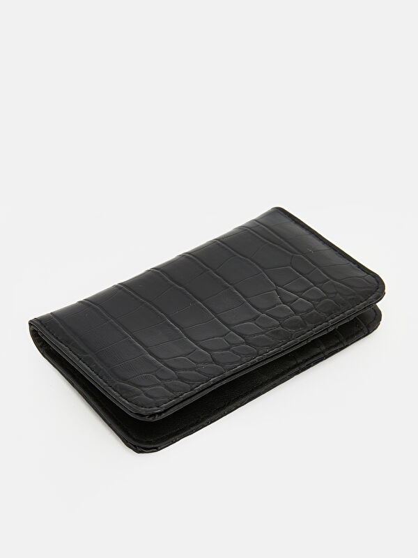LCW ACCESSORIES Kroko Desenli Kadın Cüzdan