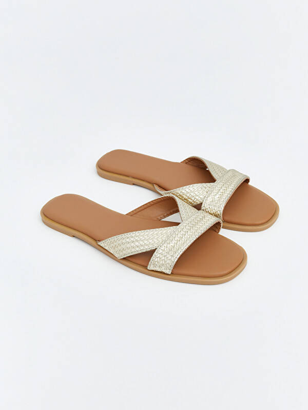 LCW STEPS Cross Strapped Women's Slipper