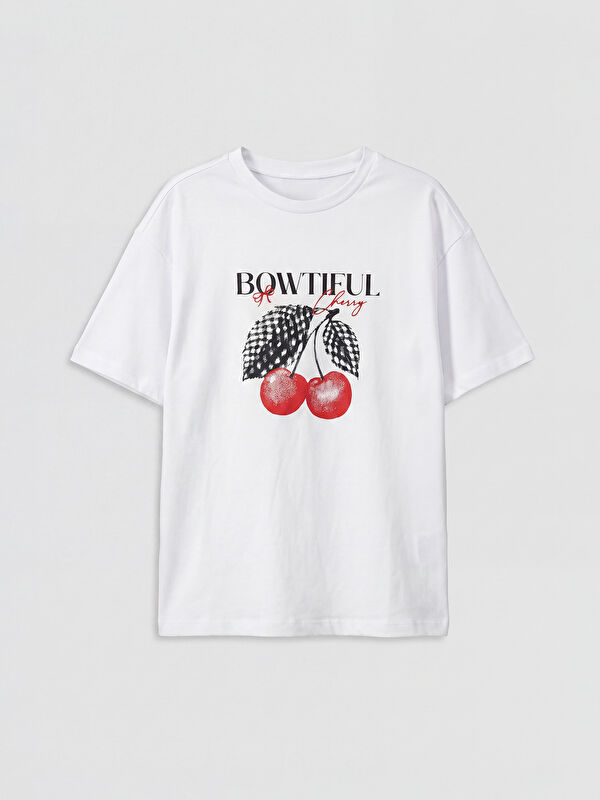 LCW Kids Printed Girls' T-Shirt