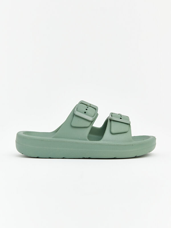 Lcw Steps Siyah Lcw Steps Çift Bantlı Erkek Çocuk Terlik