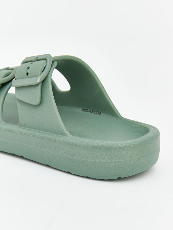 Lcw Steps Siyah Lcw Steps Çift Bantlı Erkek Çocuk Terlik