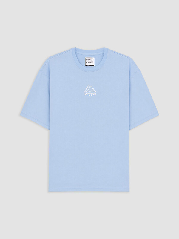 Kappa LC WAIKIKI Bisiklet Yaka Baskılı Unisex Spor Tişört