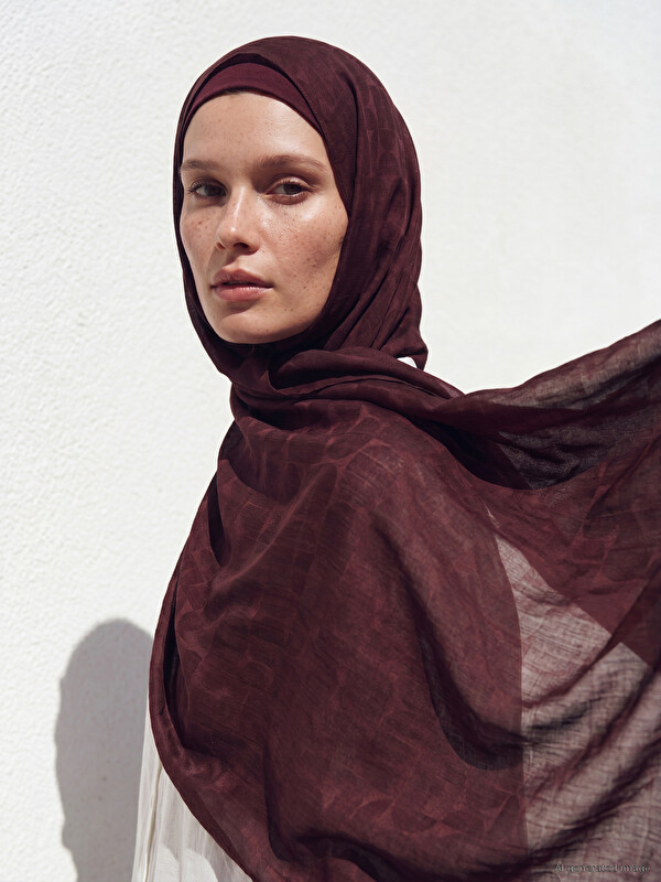 LCW Modest Desenli Kadın Şal