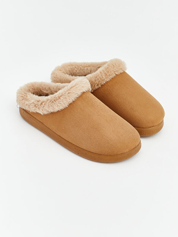 Lcw Steps Bej Lcw Steps Süet Görünümlü Kadın Ev Terliği